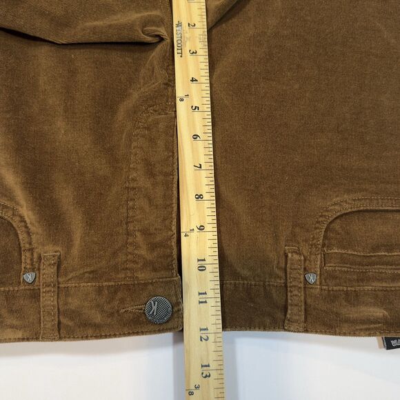 Kut From The Kloth Diana Fab Ab Skinny Corduroy Pants Brown 16P Petite High Rise - Picture 13 of 15